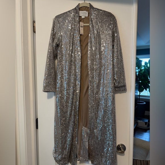 Anthropologie Mare Mare Sequined Duster, Size Small, NWT - Picture 3 of 4